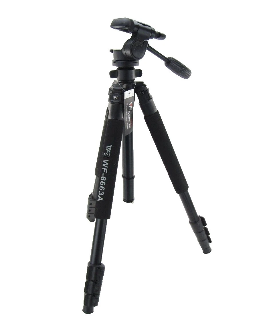 Trípodes y monopies de cámara Weifeng con cierre rápido