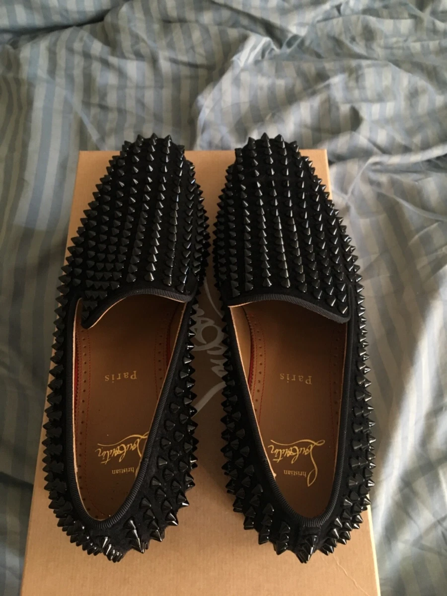 Dandelion Spikes - Loafers - Veau velours - Black - Christian