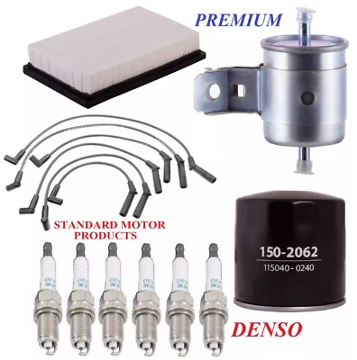 Tune Up Kit Filters Wire Spark Plug For PLYMOUTH GRAND VOYAGER V6 3.3L 1991-1995