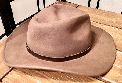 Dorfman Pacific Brown Wool Hat Dorfman Pacific Scala Men main image 2