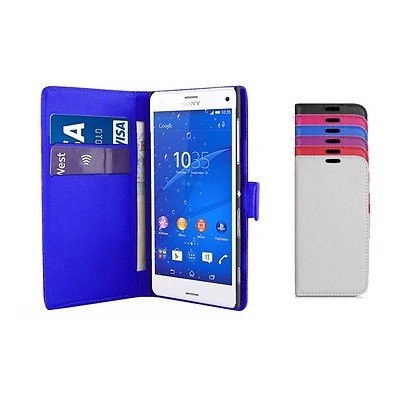 Case For Sony Xperia Z3 Compact Wallet Flip PU Leather Stand Card Slot Cover