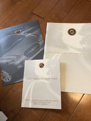 1997 1999 Chrysler LHS Concorde Cirrus Brochures