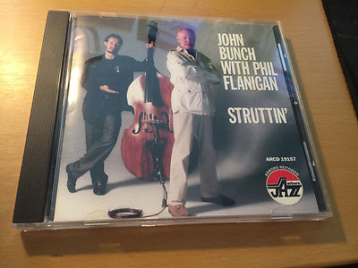 John Bunch with Phil Flanigan ''Struttin' '' cd Arbors