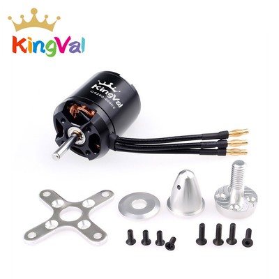 US STOCK KingVal 4260 600/710KV Brushless Motor with Screw Kit for RC Fixed-wing