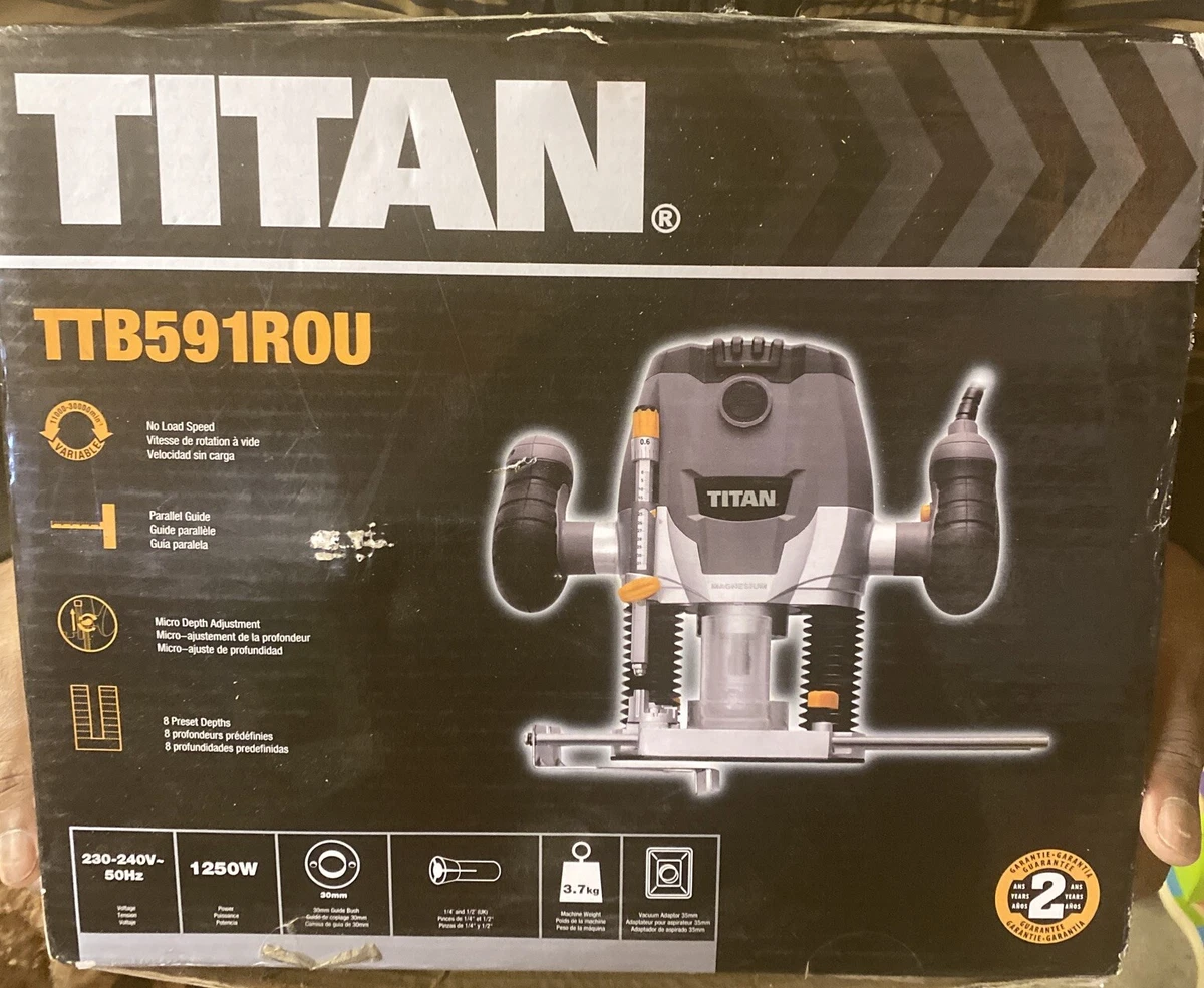 Titan TTB591ROU Router Tools Kitchen Joiner Worktop Power Tool