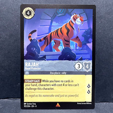 2024 DISNEY LORCANA URSULA'S RETURN RAJAH 192/204 RARE