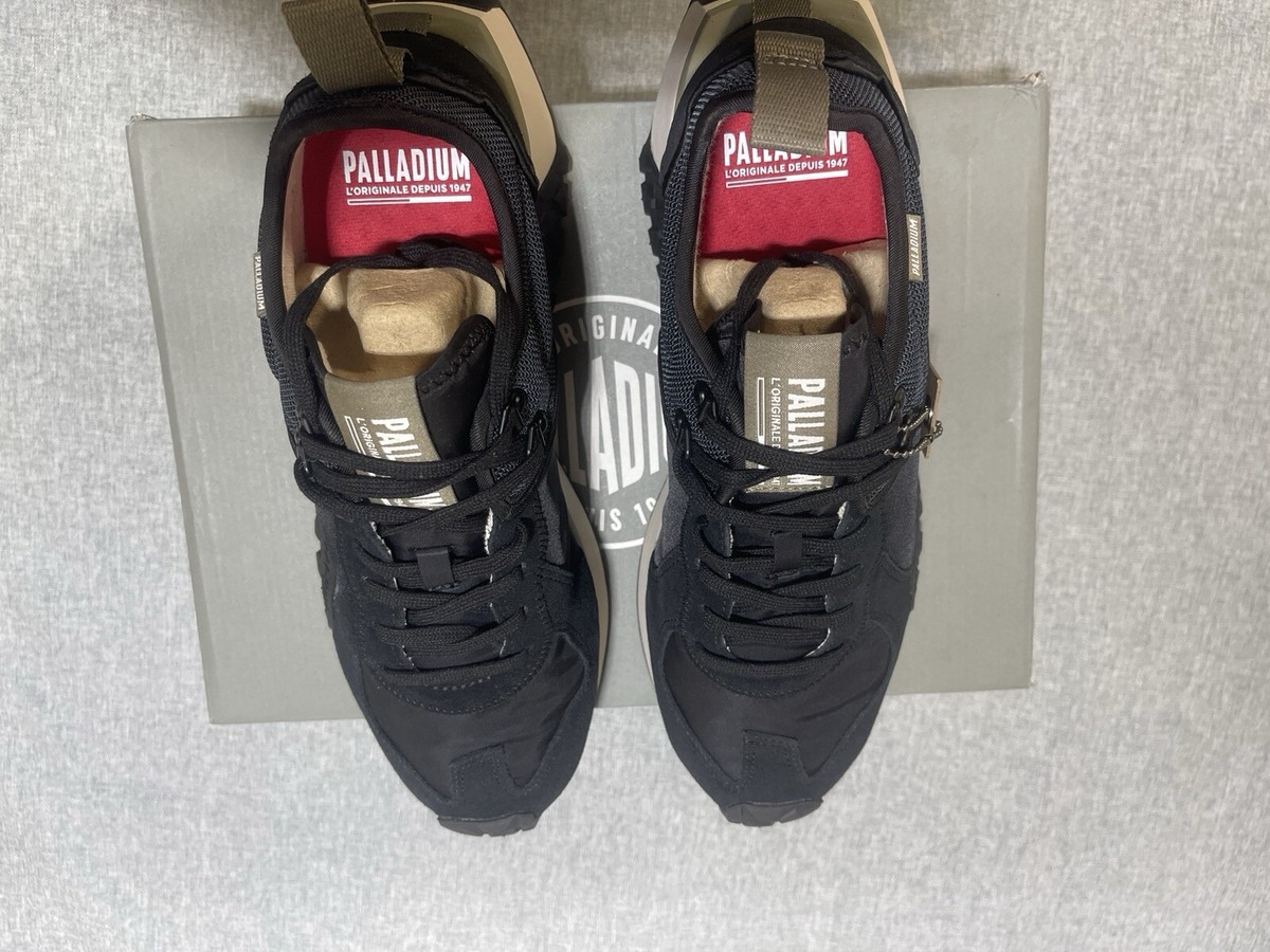 PALLADIUM Troop Runner Sneakers Size Mens 11.5 / EURO 45 New in Box MSRP $100 Palladium Troop Runner Black Sneakers Men main image 3