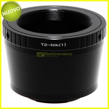 Adattatore per obiettivi a vite T2 su fotocamere Nikon 1 Anello adapter 