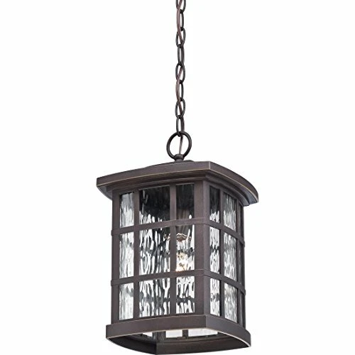 Quoizel SNN1909PN 1-Light Stonington Outdoor Lantern in Palladian Bronze - Picture 4 of 9