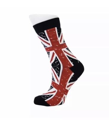 Union Jack British UK Flag Vintage Calf 