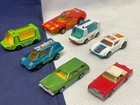 Vtg Matchbox Mixed Lot Diecast Cars Vehicles Ambulance Fire Chief Viper Van