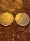 Lot Of Two Sunshine Mint 1/2oz Silver Rounds