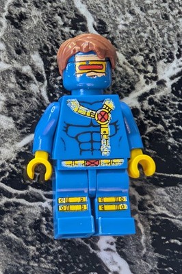 Megablock Marvel X-Men Cyclops Figur gebraucht fairer Zustand 
