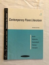 Contemporary Piano Literature Book 1 Revised Edition