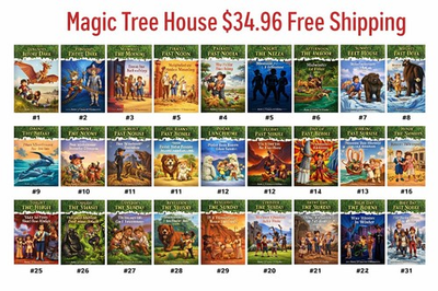 #ad #ad Magic Tree House 1 31 Book Set W 1 28 Workbook Wrapped amp; Sealed $34.96