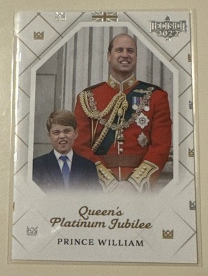 Prince William 2022 Decision Vault Queen's Platinum Jubilee #QPJ5