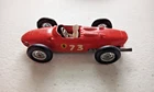 OLD VINTAGE DIE CAST TOY CAR TRUCK LESNEY MATCHBOX # 73 FERRARI F1 W/DRIVER