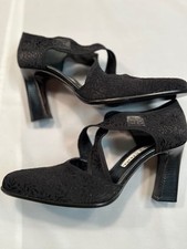 OUTSTANDING NEW SONIA RYKIEL DESIGNER SHOES IN " VERO CUOIO"  ITALIAN SIZE 37 