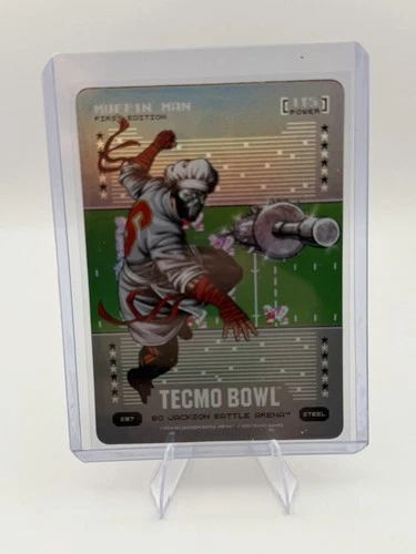 Bo Jackson Battle Arena Muffin Man Steel Silver Battle foil S97 Baker Mayfield