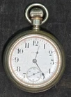 Antique 1916 ELGIN Size 18 7 Jewel Open Face Pocket Watch *works (Stk55@219)