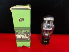 SYLVANIA 2A3 Dual Plate RADIO Tube NOS NIB AMPLITREX "ON OFFER"