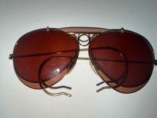 58mm VINTAGE B L RAY BAN RB3030 OUTDOORSMAN AVIATORs SUNGLASSES w/ case