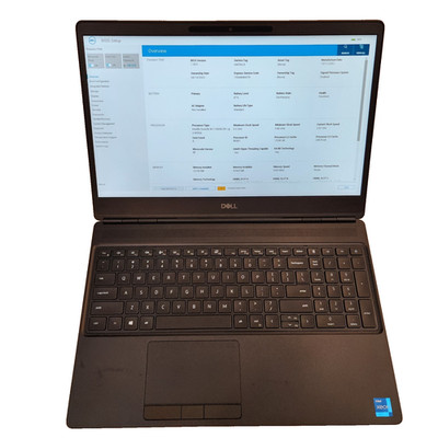 NVIDIA RTX A4000 Dell Precision 7560 15.6'' FHD 8-Core Xeon W-11955M 1x 32GB RAM