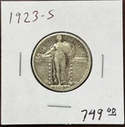 1923-S Standing Liberty Quarter - Nice Grade -
