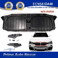 51745A1DA48 For 22-24 BMW X4 X3 FR Radiator Active Grille Air Shutter w/o Motor