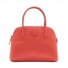 Hermès Bolide 27 Veau Epsom Rose jaipur Silver Metal Fittings X: 2016