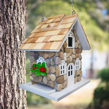 Home Bazaar Fieldstone Faerie Bird Feeder