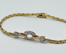 Zeitloses Armband aus 750er 18k Gelbgold mit ...