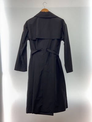 MONCLER◇トレンチコート/1/ポリエステル/BLK/無地/D10934901305 5499N 