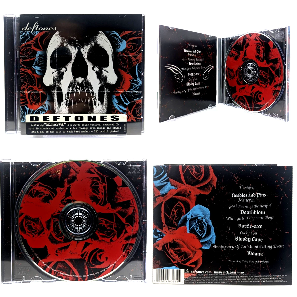 Deftones: Deftones (2003) CD - UK - Enhanced - Expanded Booklet