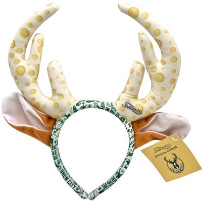 Milwaukee Bucks Swiss Cheese Antlers Headband SGA 1/2/25 Sargento Bango