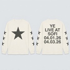 Ye Bully Live At Sofi Merch All Sizes And Colors Kanye West Merch 2026 S-5Xl
