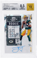 2020 Contenders Optic Jordan Love /22 BGS 8.5/10 RC