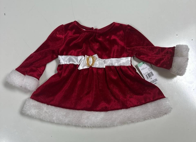 open lace back dress Siena Aussie Christmas Dress – Little Party Dress main image 1