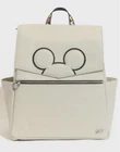 Disney Baby x Freshly Picked White Mickey Mouse Ears Diaper Backpack Bag NWT