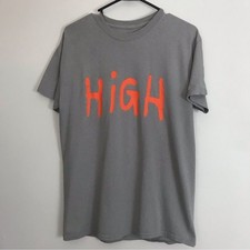 Tyla Yaweh High Concert Tour Merch Gray Tee T...