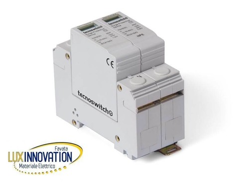SCARICATORE DI SOVRATENSIONE 20 KA MONOFASE ST020DI TECNOSWITH - Foto 2 di 5