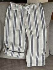 Janie And Jack Striped Roll-Cuff Pants, Size 2T