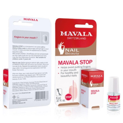 Stop Deterrent Nail Polish Treatment | Nail Care to Help Stop Putting Fingers in