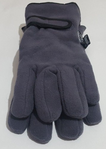 Ladies Womens Polar Fleece Gloves Insulated Winter Wrist Gloves - Picture 11 of 11