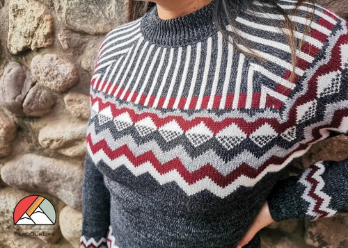 Alpaca Sweater Unisex - Fashion 