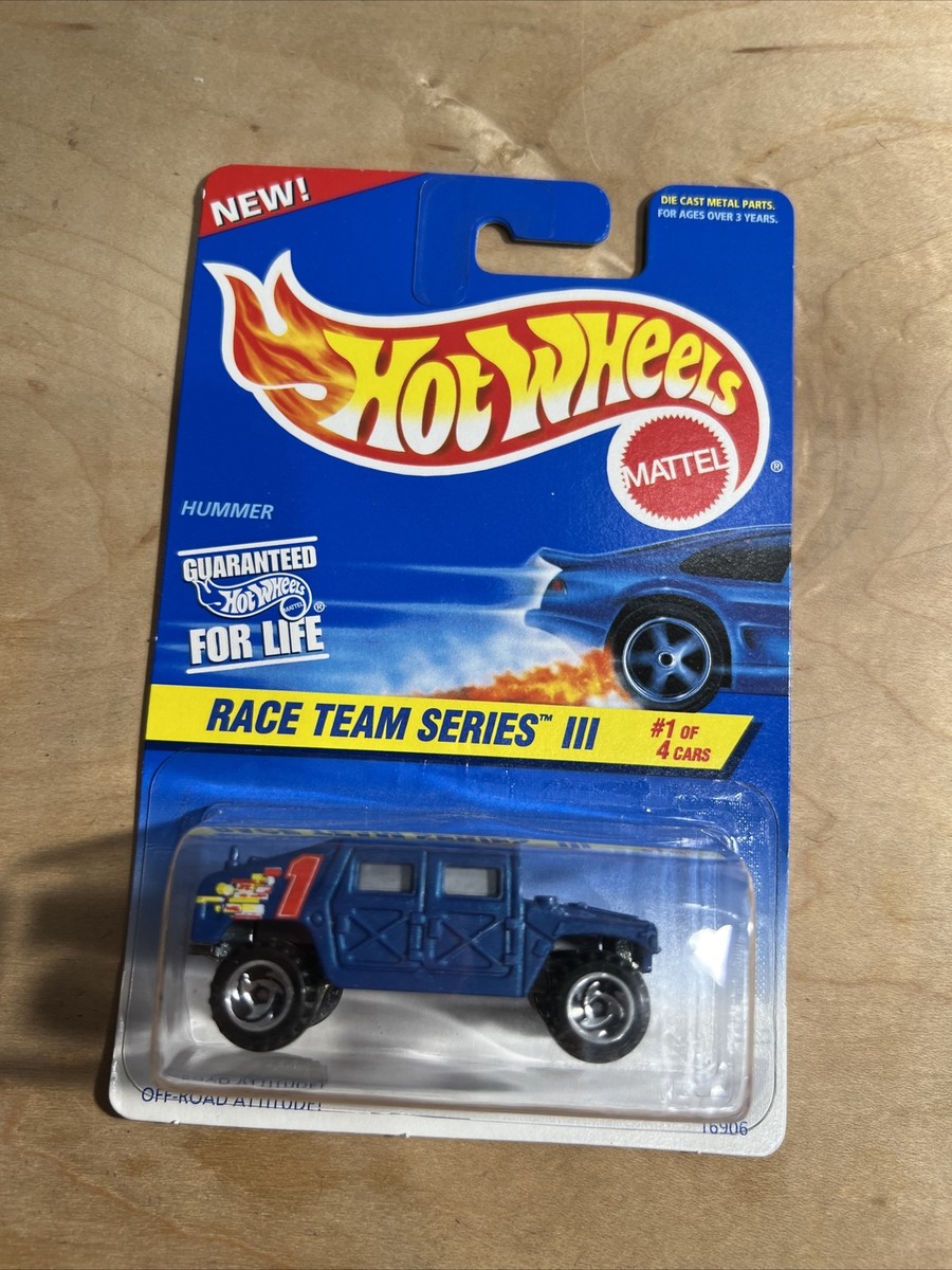 Hot Wheels Race Team III Series Complete Set Of 4 Mattel