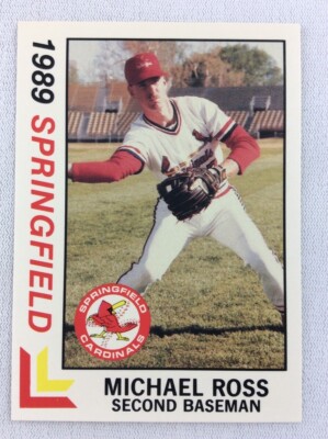 1989 Springfield Cardinals-Midwest League-BEST Baseball Card-Michael Ross
