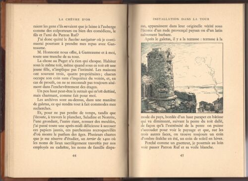 La CHÈVRE D'OR de Paul ARÈNE dessins de René BÉNÉZECH Éd. Numérotée Piazza 1933 - Picture 11 of 24