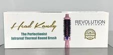 Used Head Kandy The Perfectionist Infrared Thermal Round Brush Blush Pink