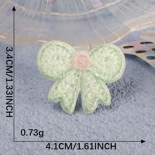 10PCS Self Adhesive Butterfly Patch Embroidery Butterfly Applique Sew on Patches - Picture 18 of 23